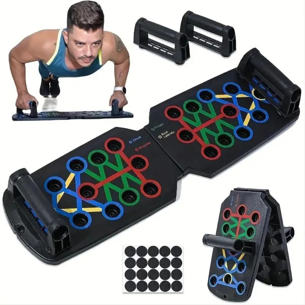 Push Up Board - مجموعة ألواح تمارين الضغط متعددة الاستخدامات،