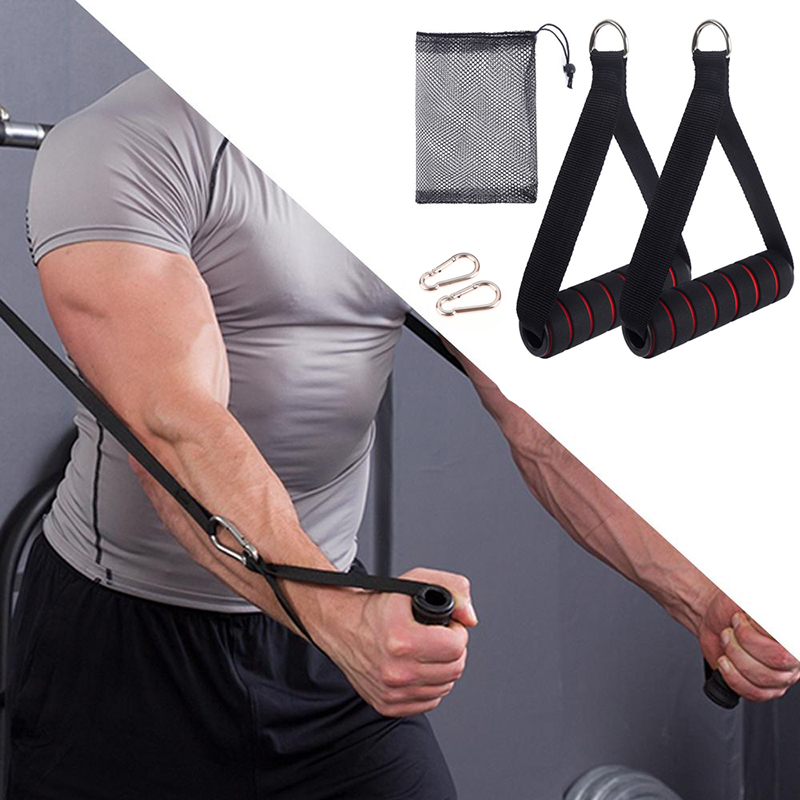 【F】مقبض آلة الكابلات المتين مع - مراجعة Yoga Fitness Resistance Band وسعره