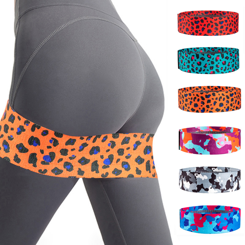 أربطة مقاومة للجسم بنقشة الفهد - مراجعة Yoga Fitness Resistance Band وسعره