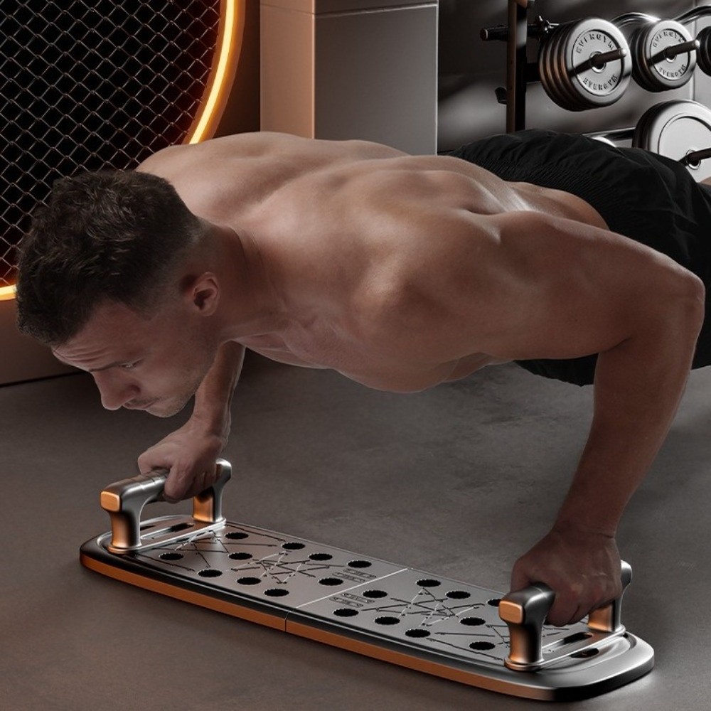 لوح تمارين الضغط مع مقابض، قاب - مراجعة Push Up Board وسعره